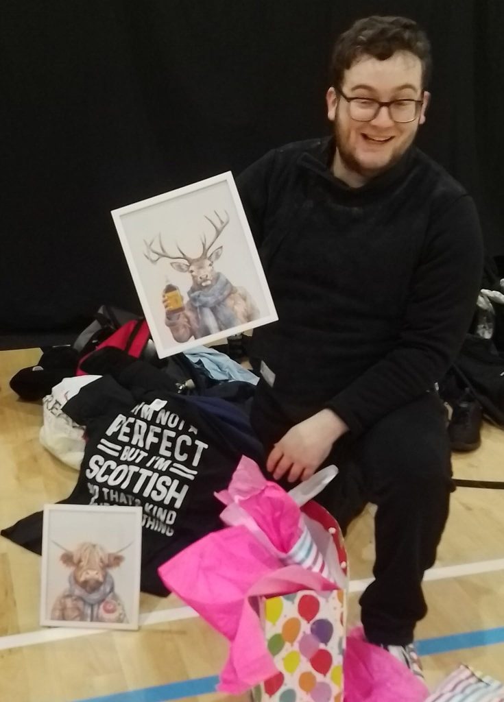 Coach Alex leaving present